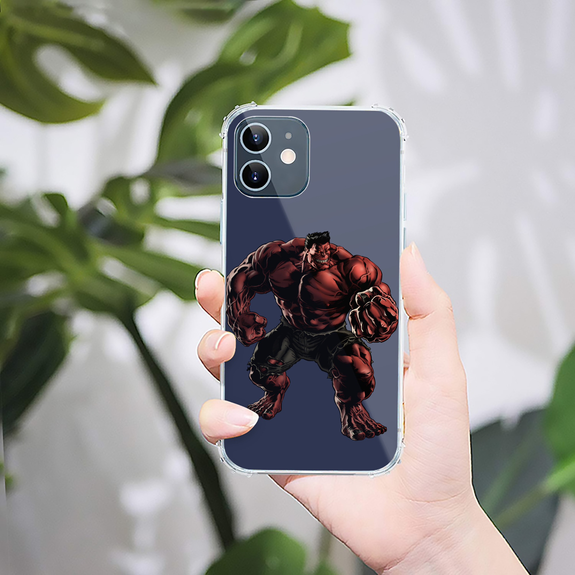 （画像用） アベンジャーズ The Avengers 【iPhone 12シリーズ対応】透明スマホケース（クリアソフトケース）